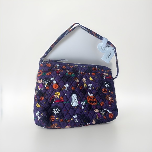 Vera Bradley Handbags - New Vera Bradley Large Hipster Purse Bag Snoopy Halloween Peanuts Indigo